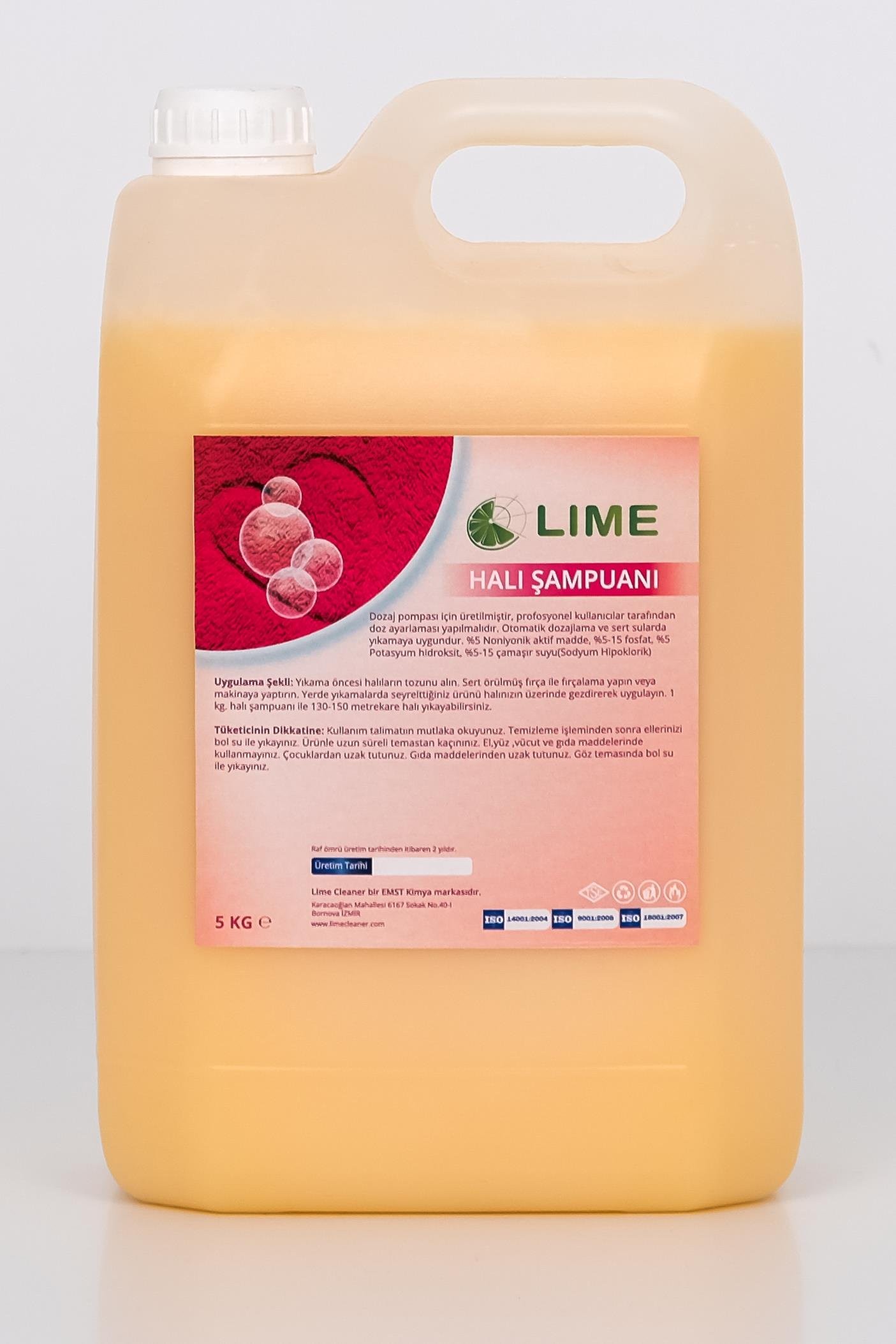 Parfümlü Halı Yıkama  Şampuanı - 20 Kg
