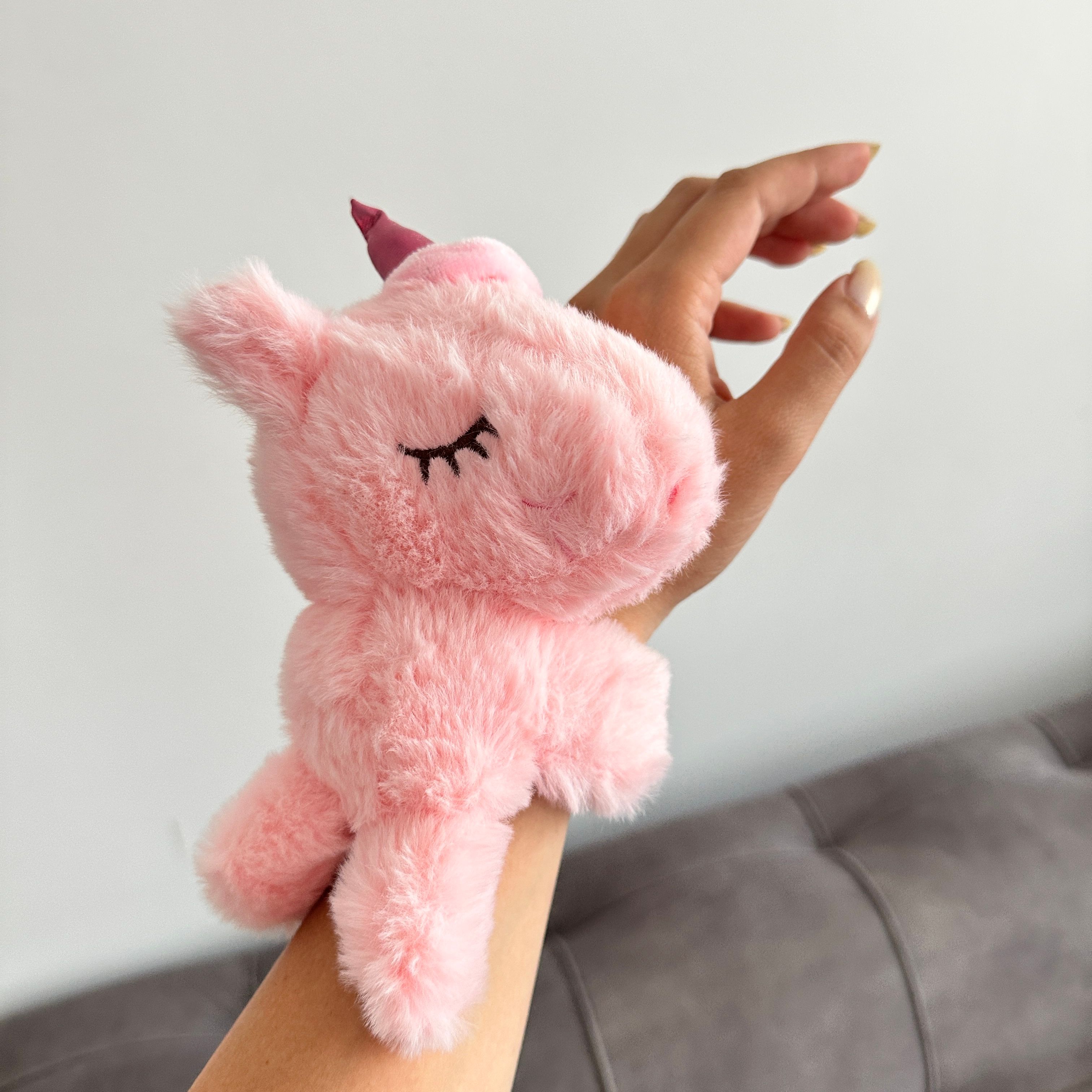 Unicorn Peluş Toka & Çanta Aksesuarı 