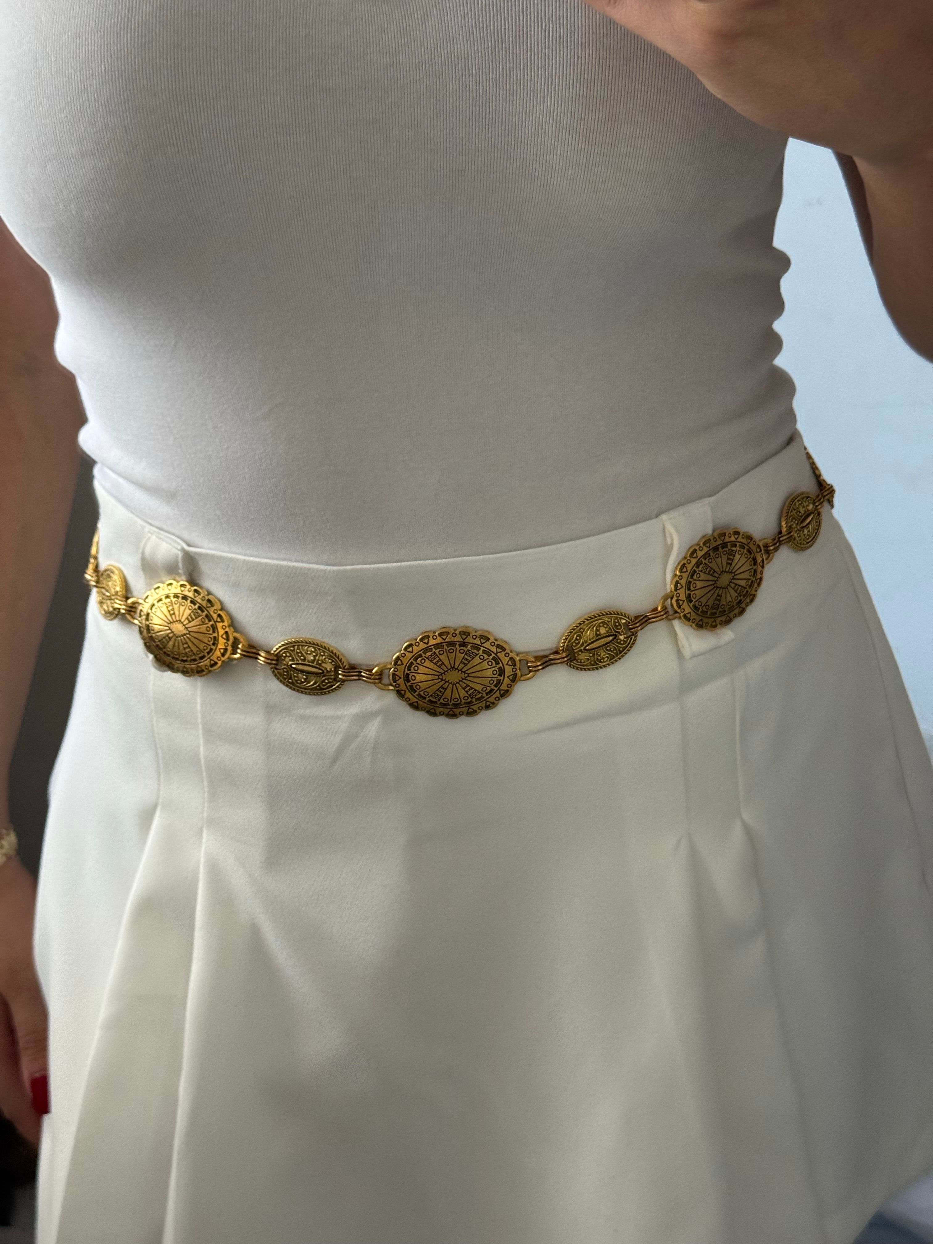 Boheme Bronz Bel Zinciri 