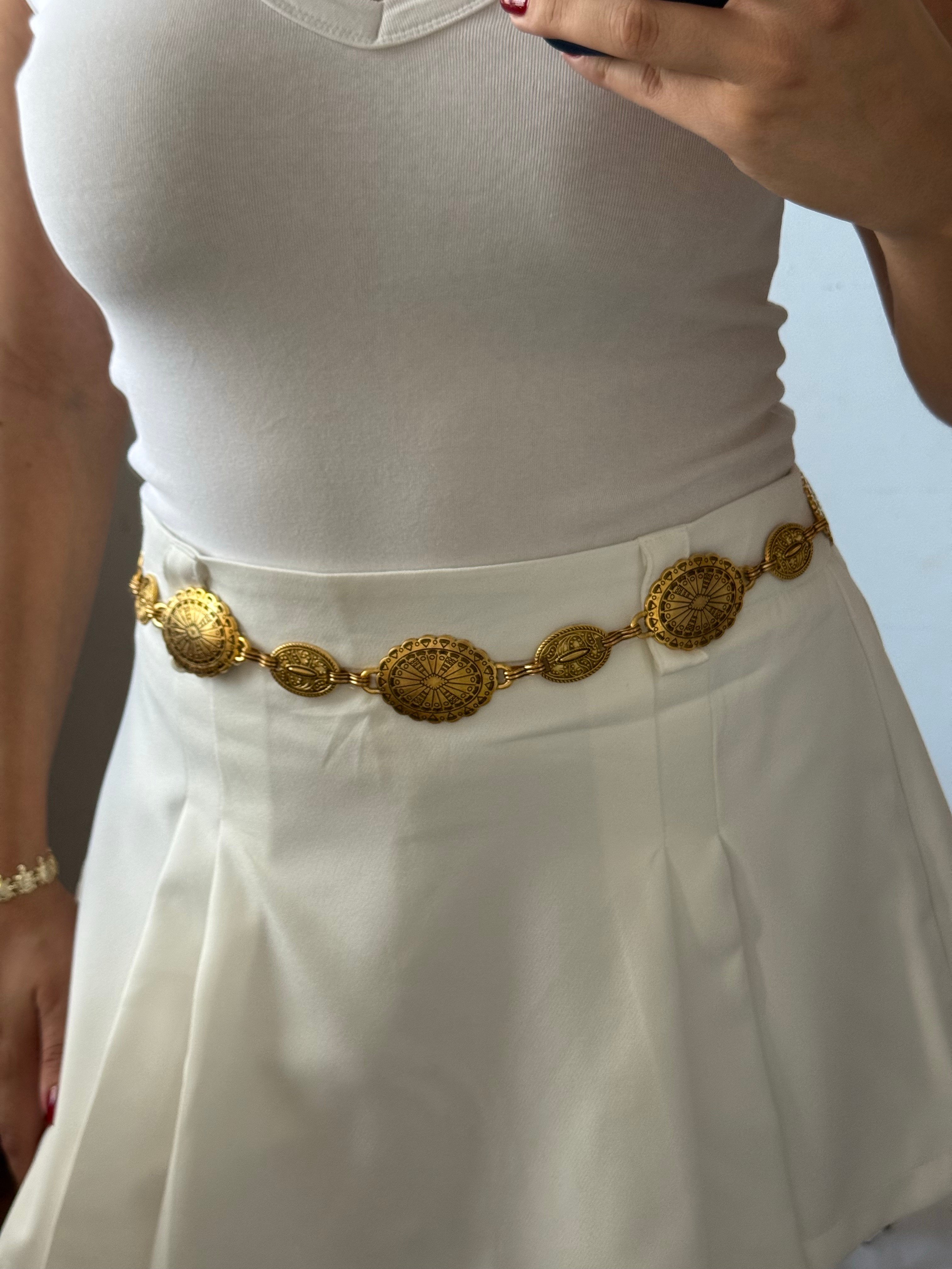 Boheme Bronz Bel Zinciri 