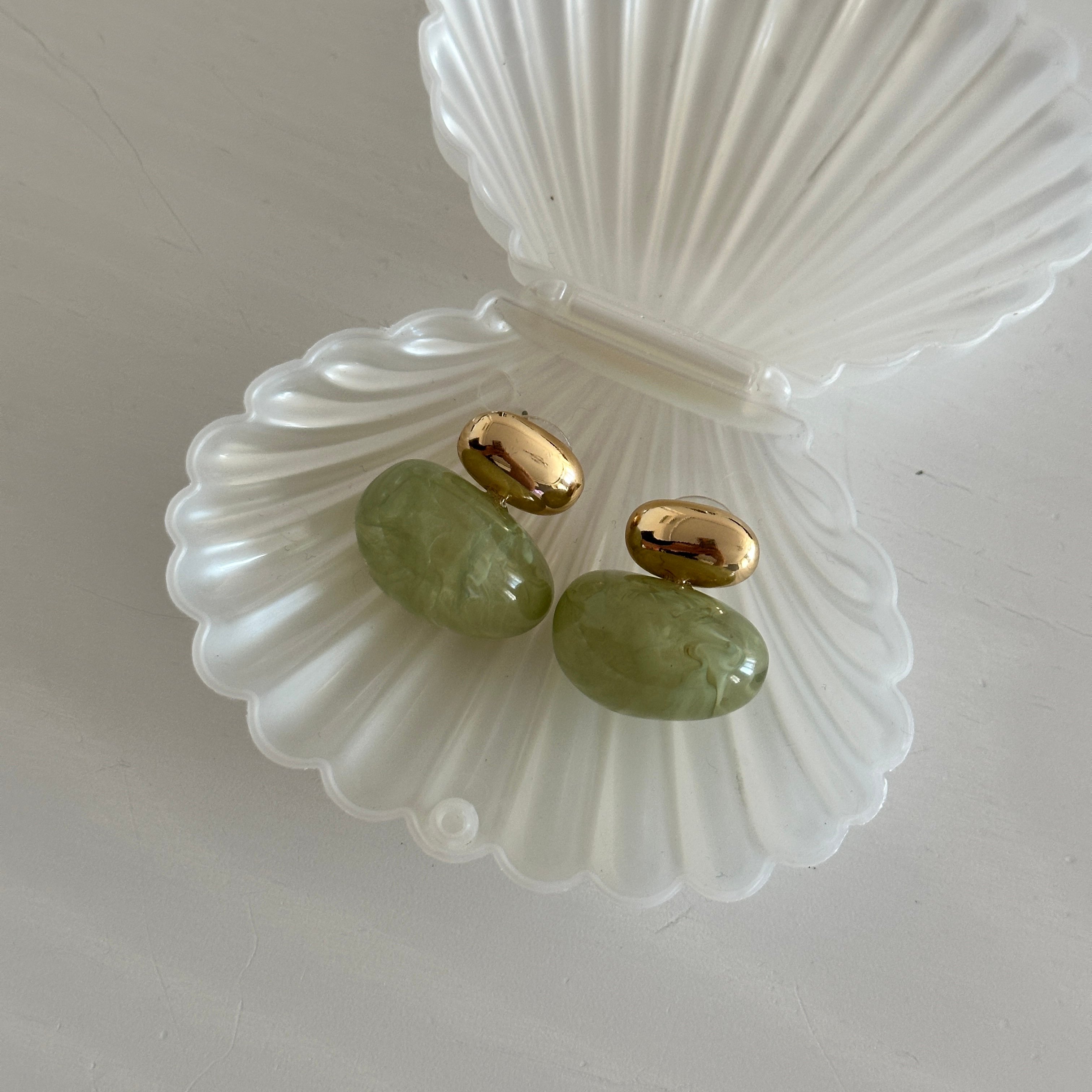 Kemik Gold Küpe