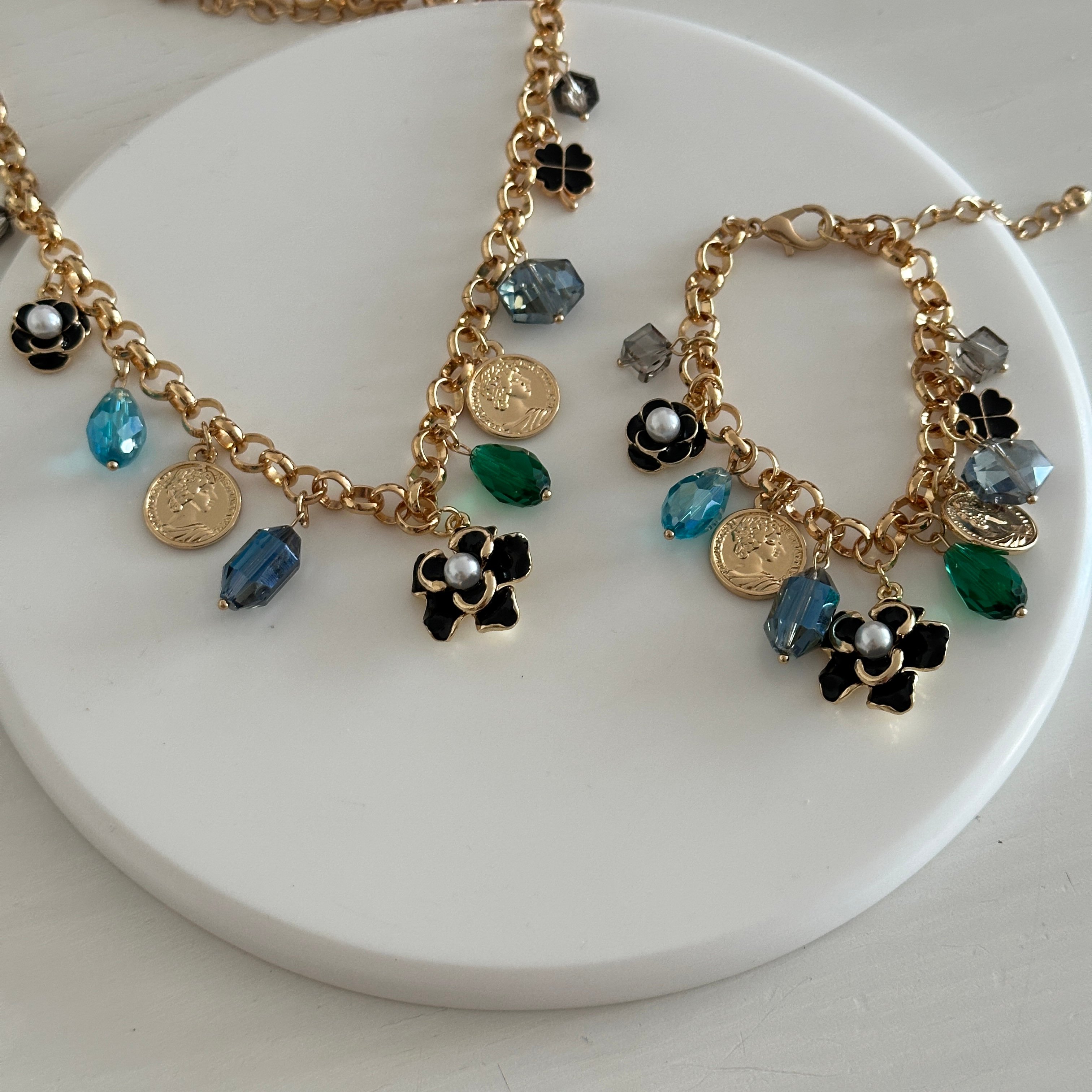 Çiçek Charm Set