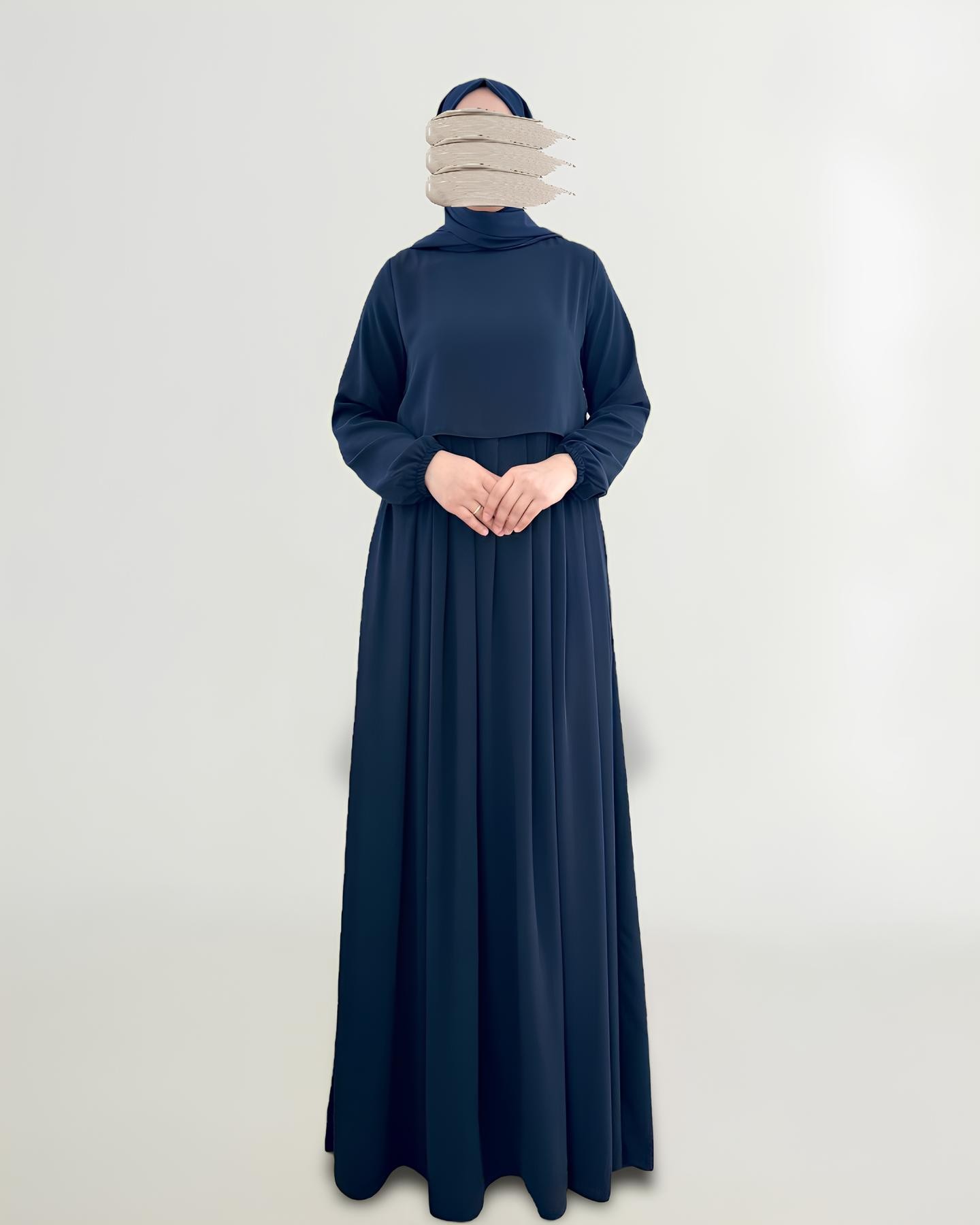 Farah Elbise Ferace - LACİVERT
