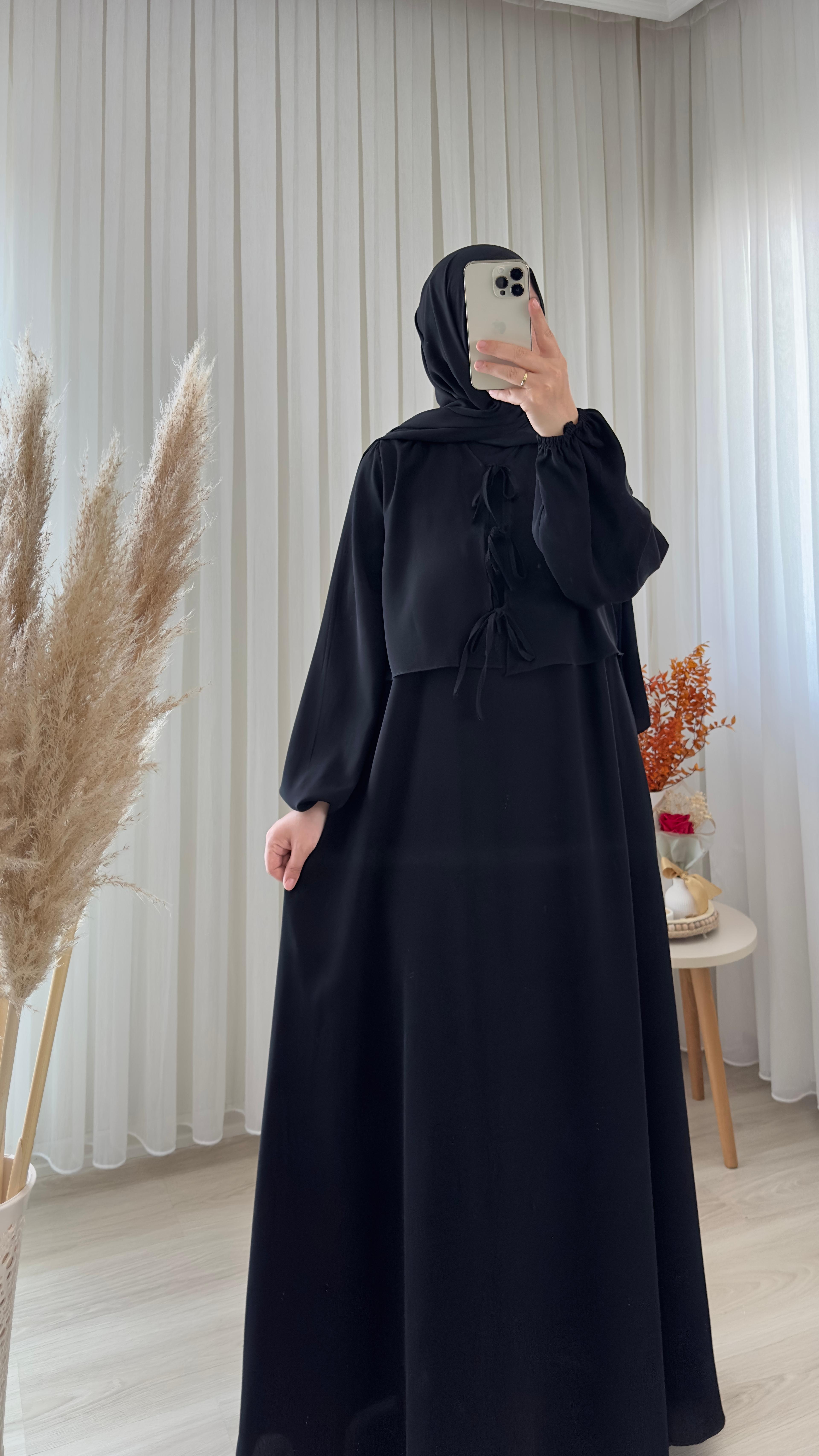 Fera Elbise Ferace - SİYAH