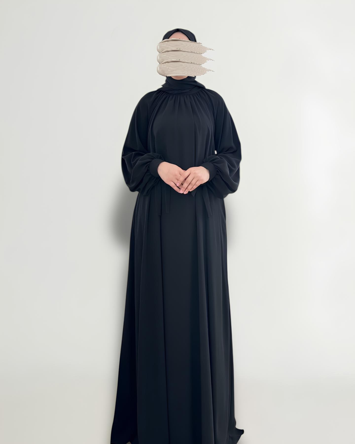 Hüma Elbise - SİYAH