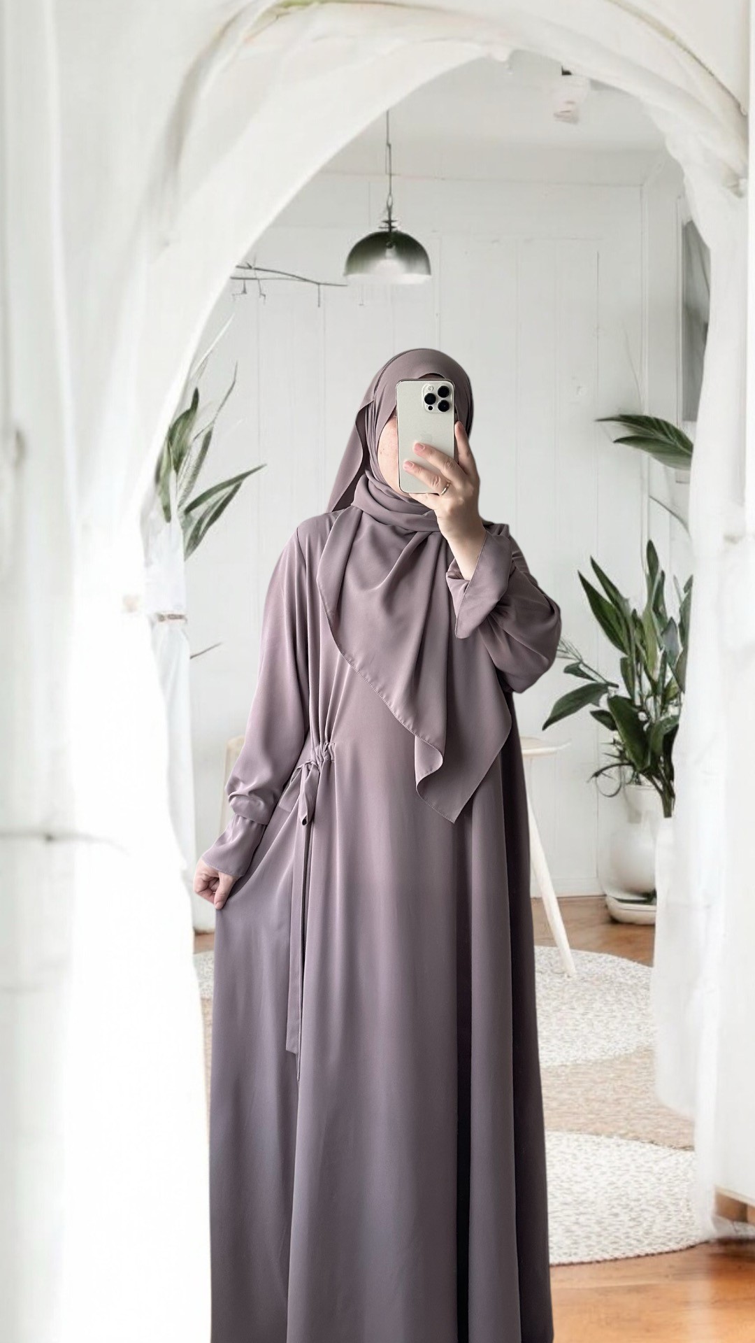 Afra Elbise Ferace - ROSE KAHVE