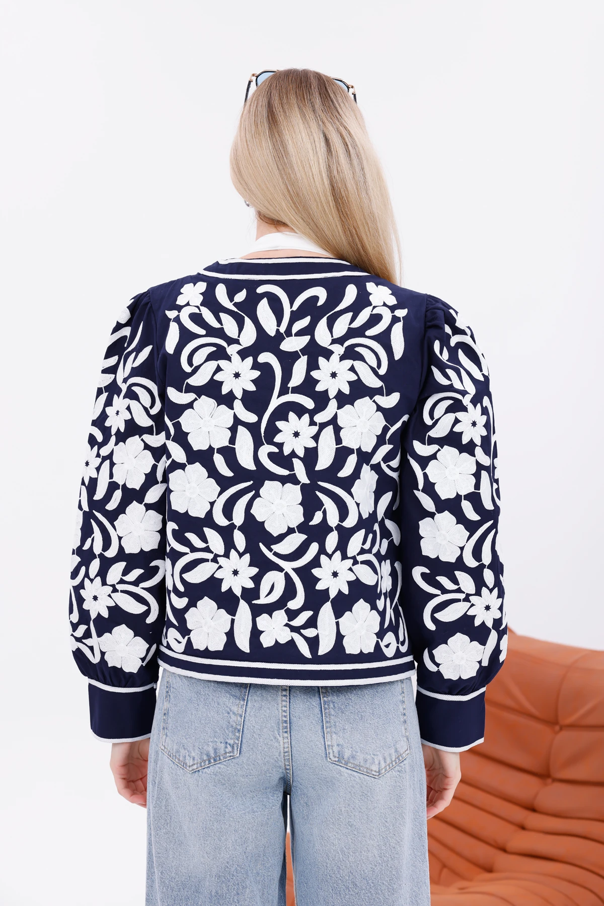 Nakış işleme Tasarım Astarlı Ceket