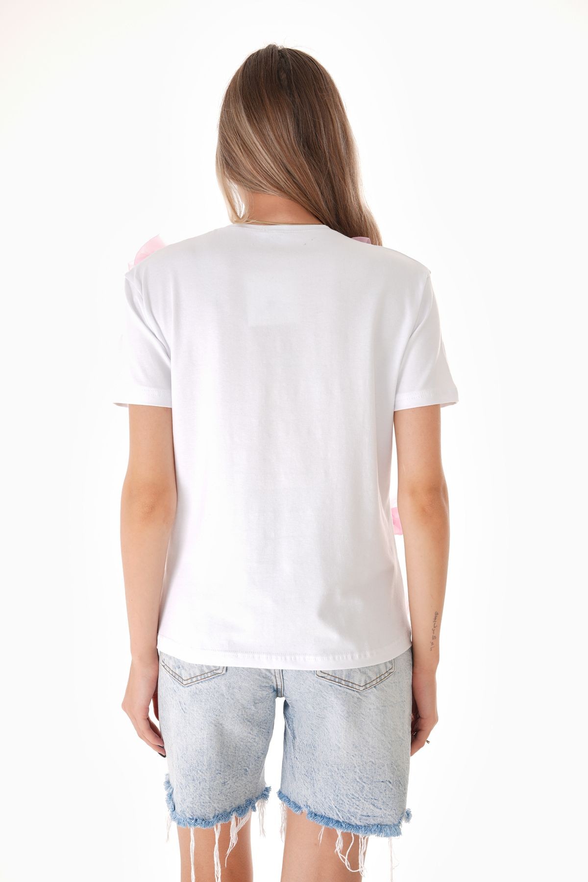 Pembe Fiyonk T-Shirt