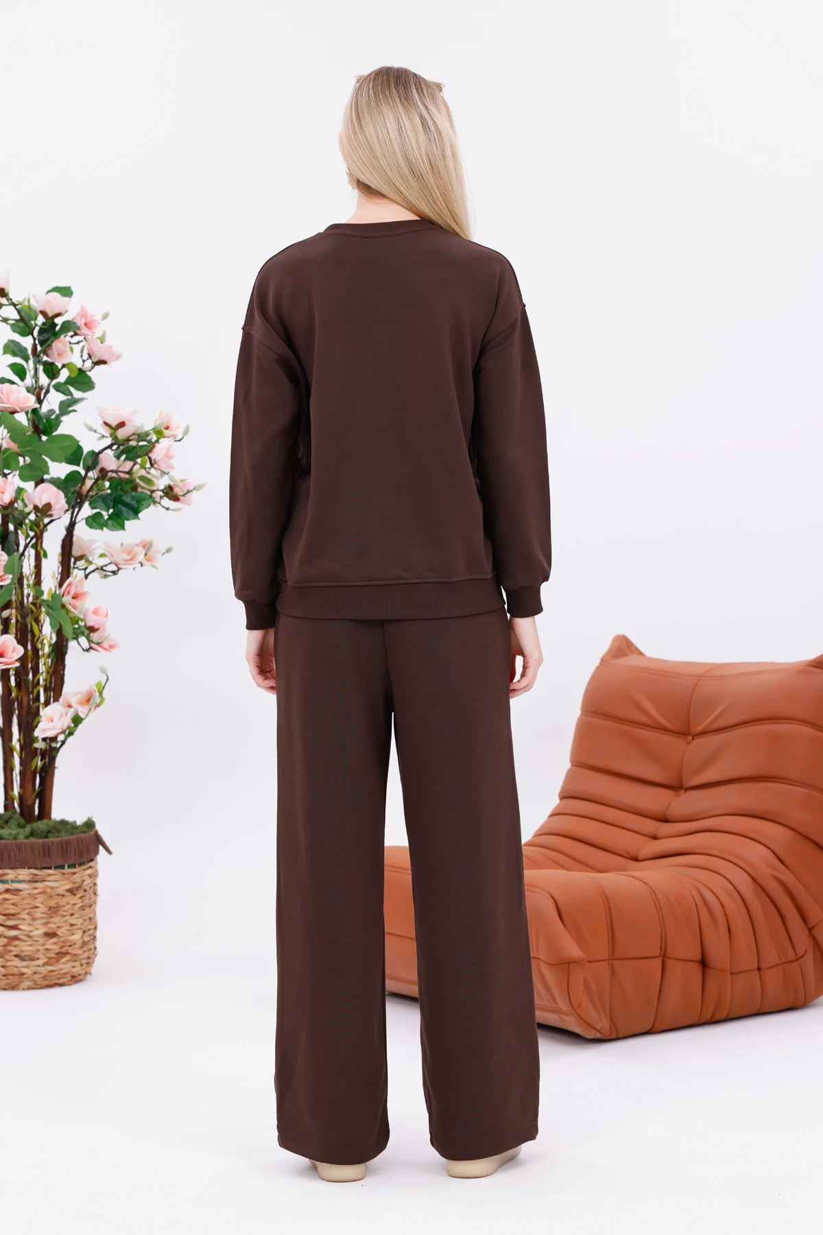 Nakış Detaylı Oversize Eşofman Takımı