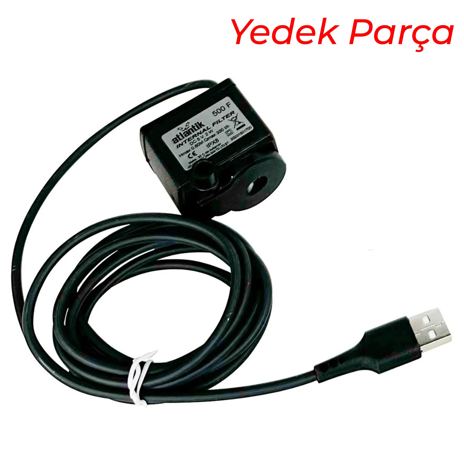 CaDoPet Kedi Su Pınarı Yedek Motor Pompa 5V Usb