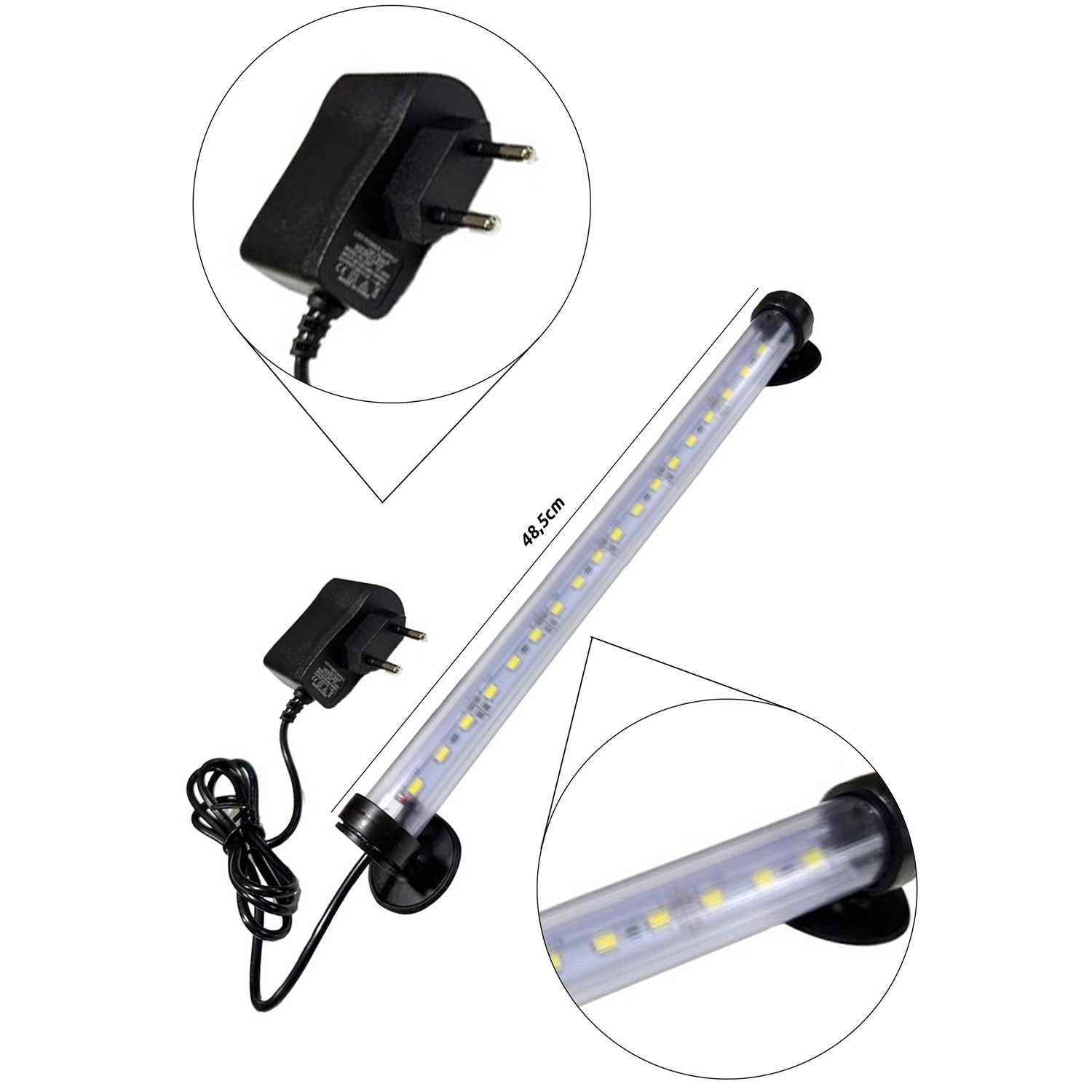 Akvaryum Led Lamba 50 cm 12 Volt