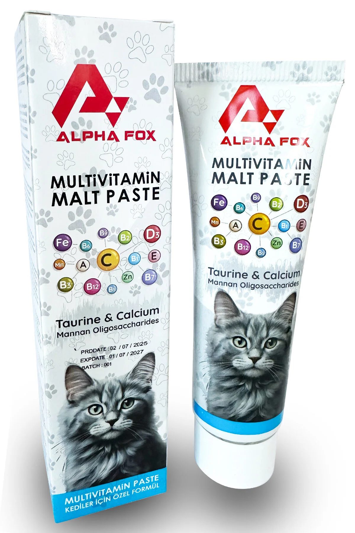 CaDoPet Multivitamin Malt Paste 100ml Kedi Vitamini