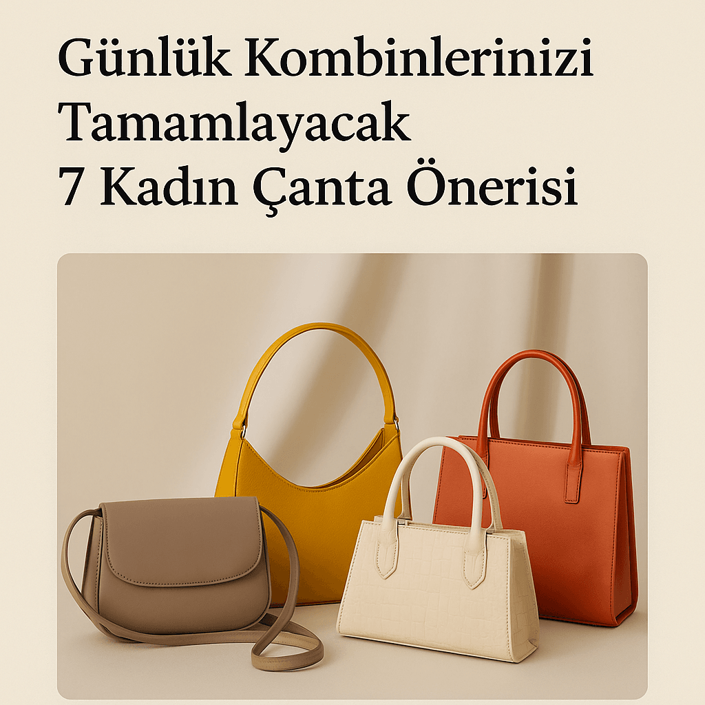 Günlük Kombinlerinizi Tamamlayacak 7 Kadın Çanta Önerisi
