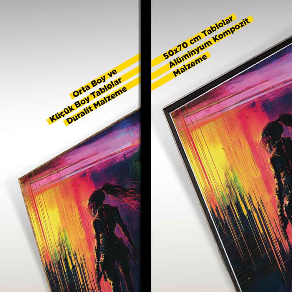 “Neon Dreams 2 - Fütüristik Modern Tablo“ TB_00097