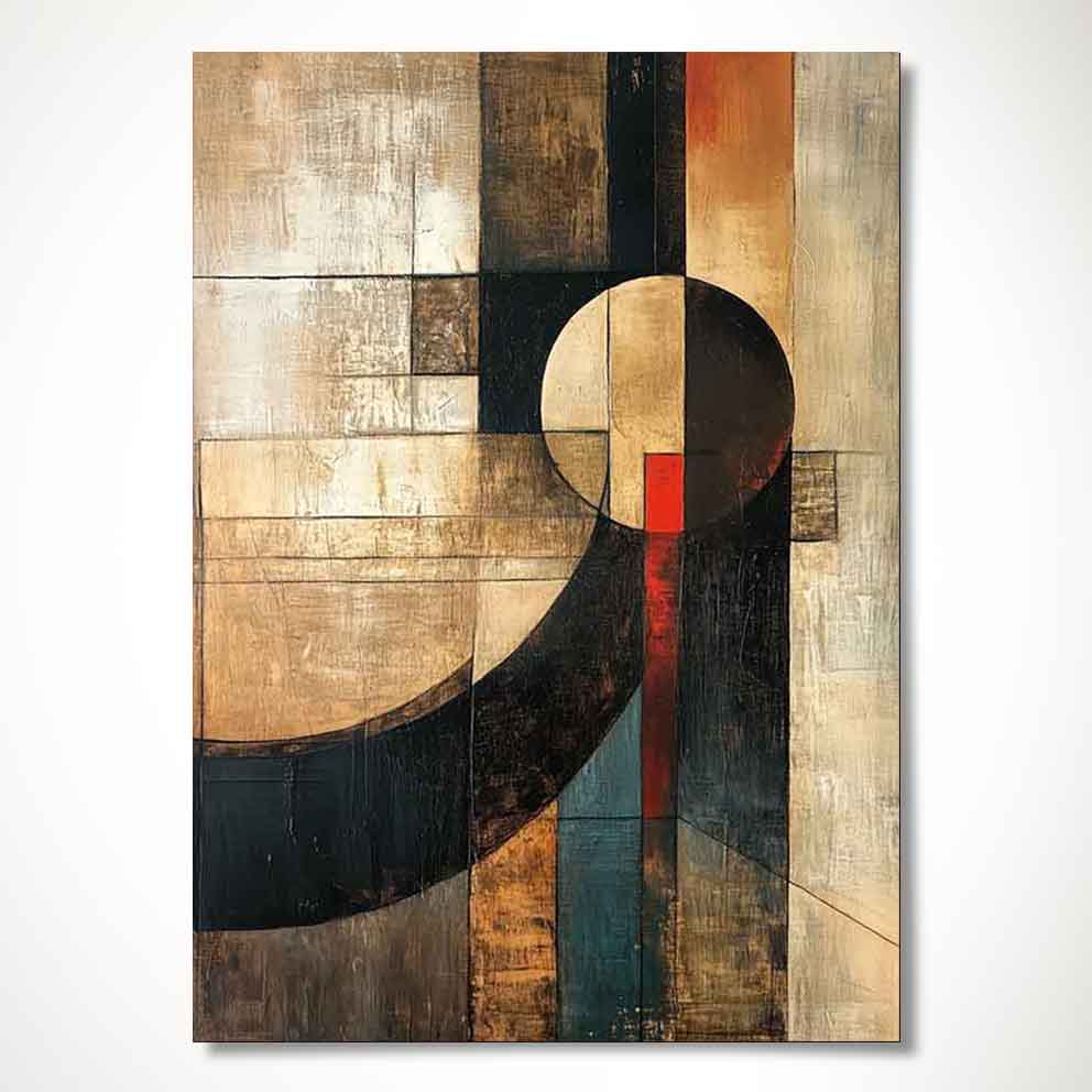 “Modern Geometrik Sanat Tablosu 1 Modern Soyut Sanat Tablosu“ TB_00065