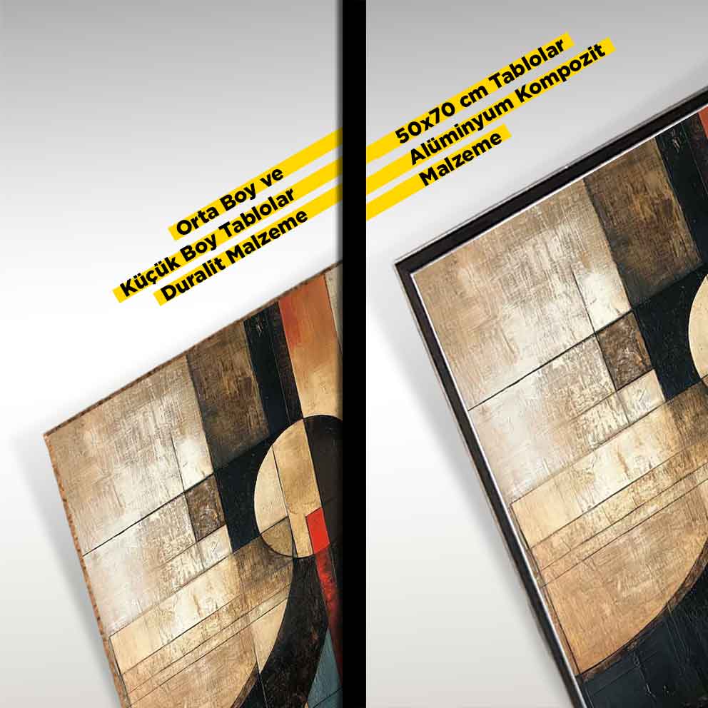 “Modern Geometrik Sanat Tablosu 1 Modern Soyut Sanat Tablosu“ TB_00065