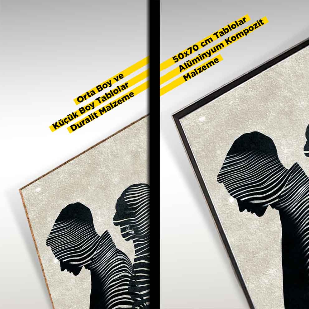 “Ayrılık - Minimalist Modern Duvar Sanatı” TB_00078