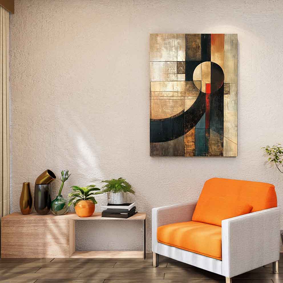 “Modern Geometrik Sanat Tablosu 1 Modern Soyut Sanat Tablosu“ TB_00065