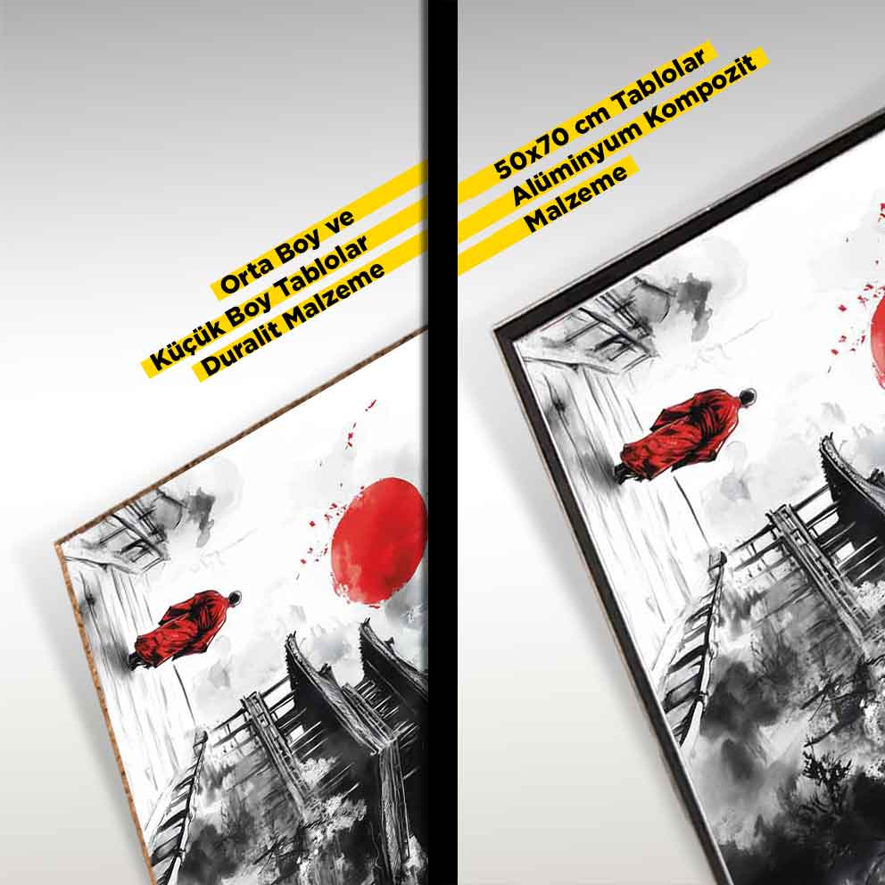 “Japon Tapınak 1 - Geleneksel Asya Manzara Duvar Dekoru” TB_00118