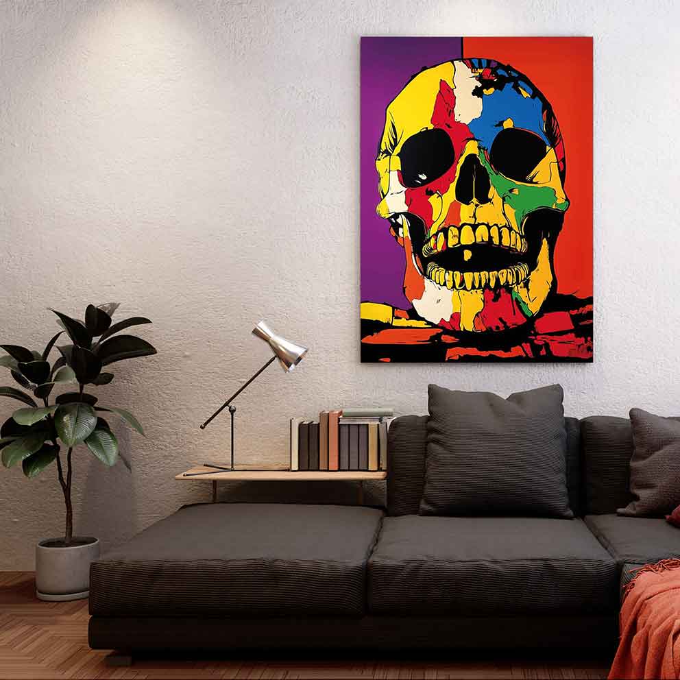 “Renklerin Gücü - Modern Pop Art Duvar Dekoru” TB_00094