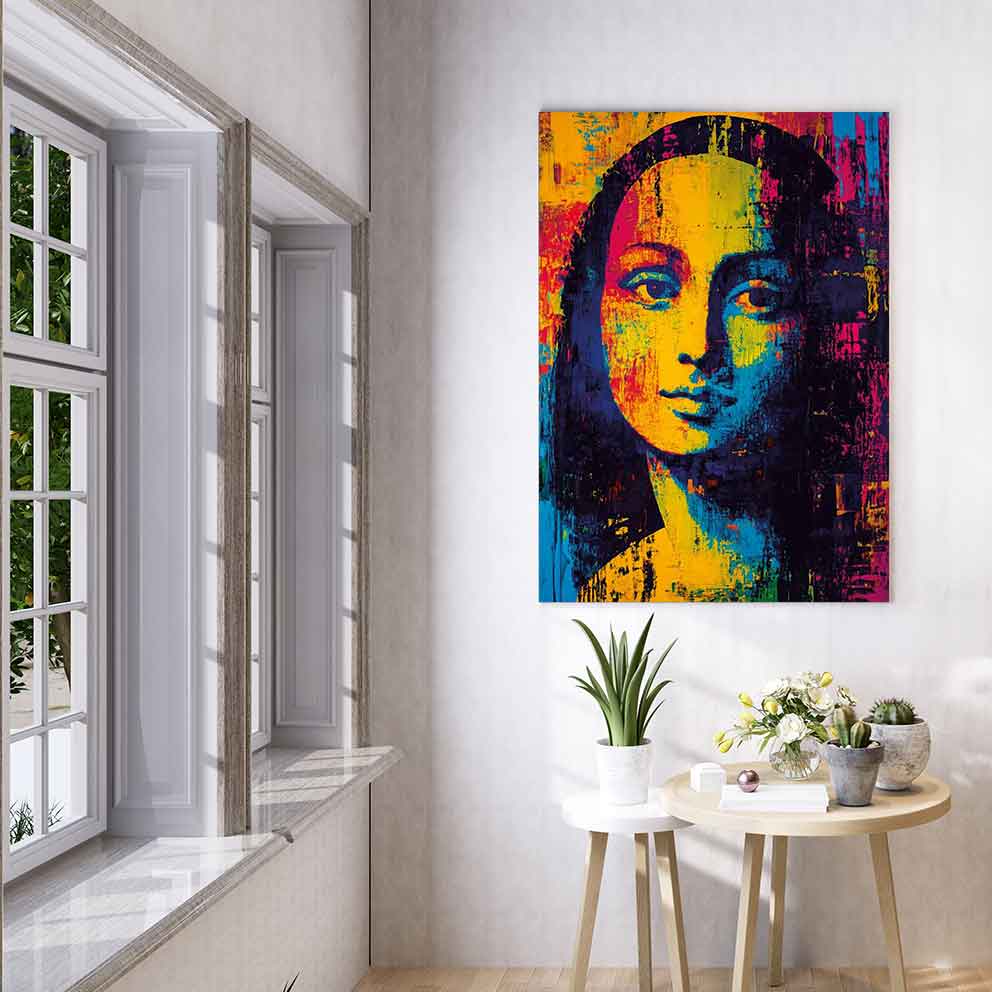 “Soyut Zarafet – Modern Soyut Pop Art Duvar Dekoru” TB_00080