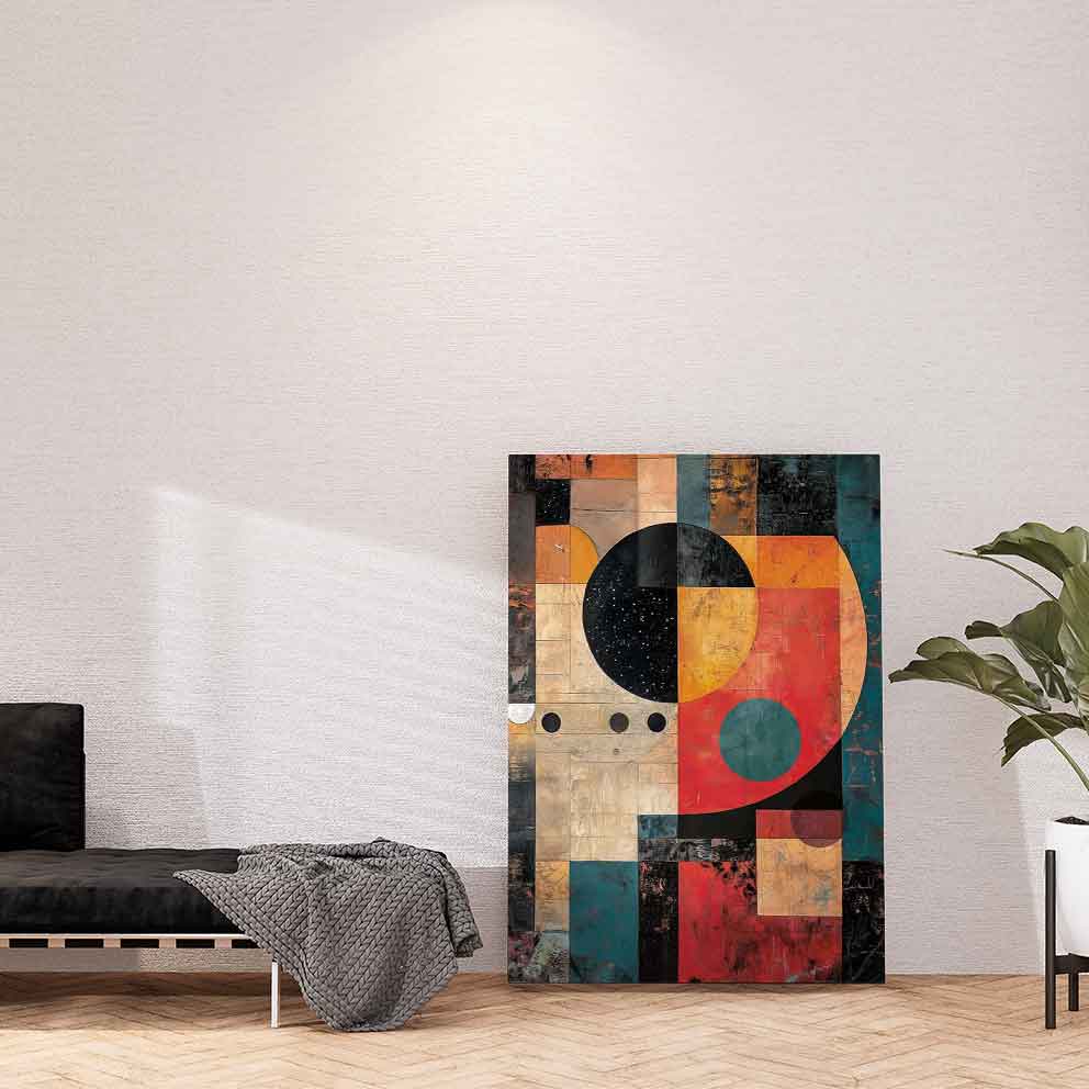 “Kozmik Denge - Modern Kozmik Sanat Duvar Dekoru” TB_00067