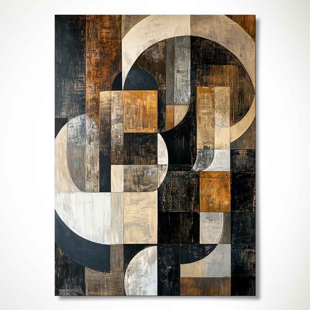 “Modern Geometrik Sanat Tablosu 2 Modern Soyut Sanat Tablosu“ TB_00064