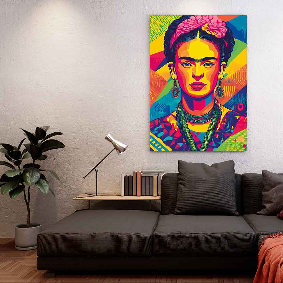 “Frida - Renkli Modern Duvar Dekoru” TB_00083