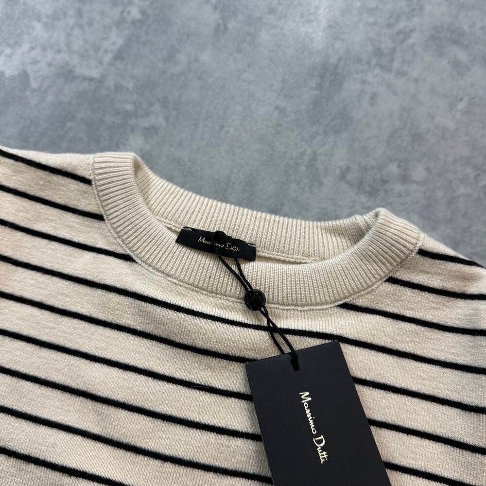 Massimo Dutti Kadın Body Sweatshirt/Krem