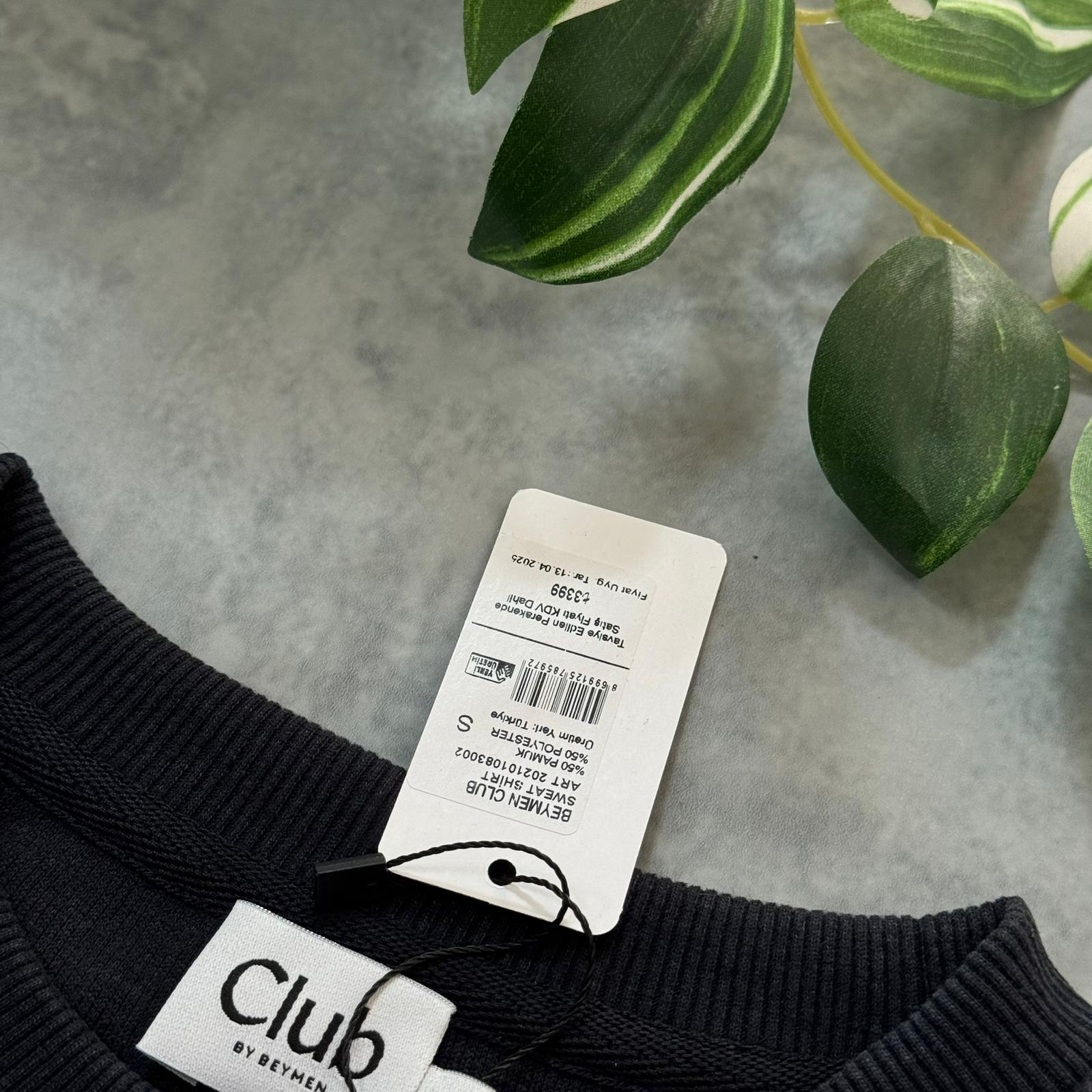 B.Premium Nakış Logo Sweatshirt