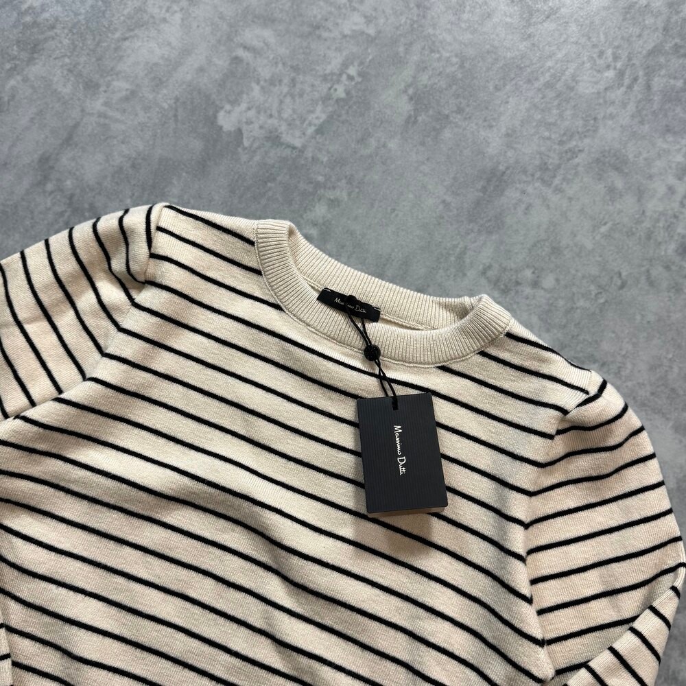 Massimo Dutti Kadın Body Sweatshirt/Krem