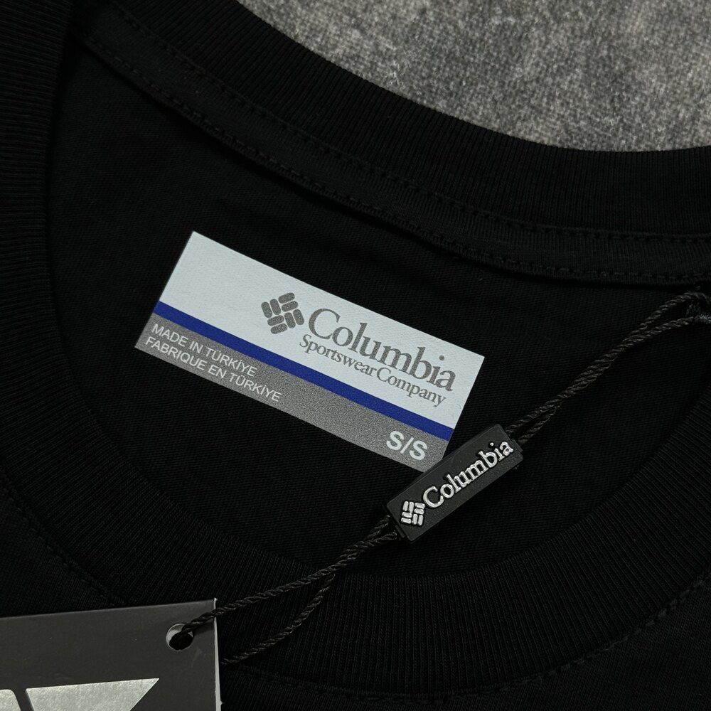 Columbia Big Print Basic T-Shirt/Siyah