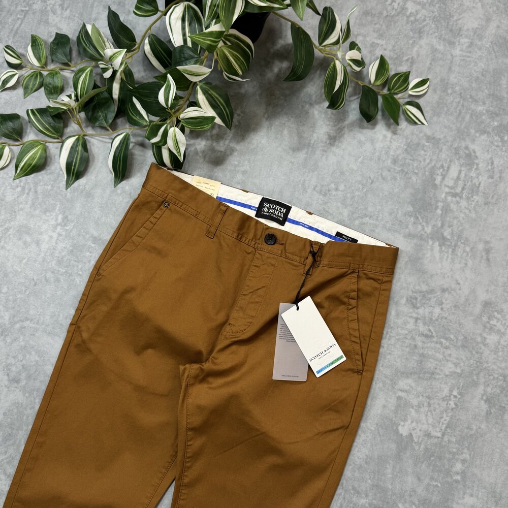 Scotch & Soda Orj Gabardin Pantolon/Taba