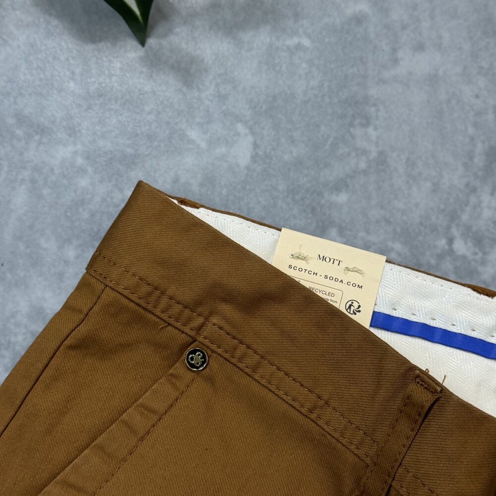 Scotch & Soda Orj Gabardin Pantolon/Taba
