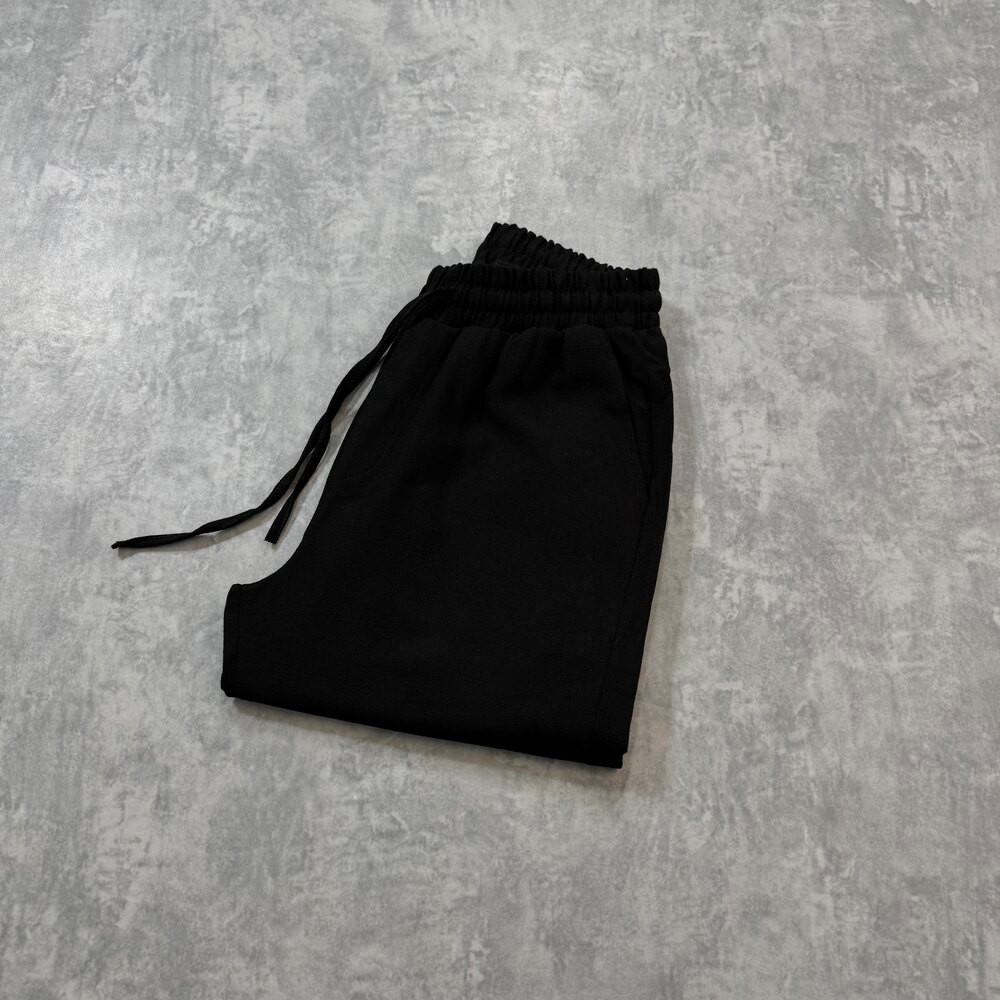 Zara Ham Keten Pantolon/Siyah