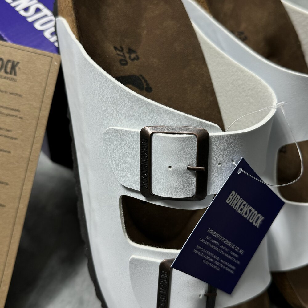 Briken Stock Premium Terlik/Beyaz