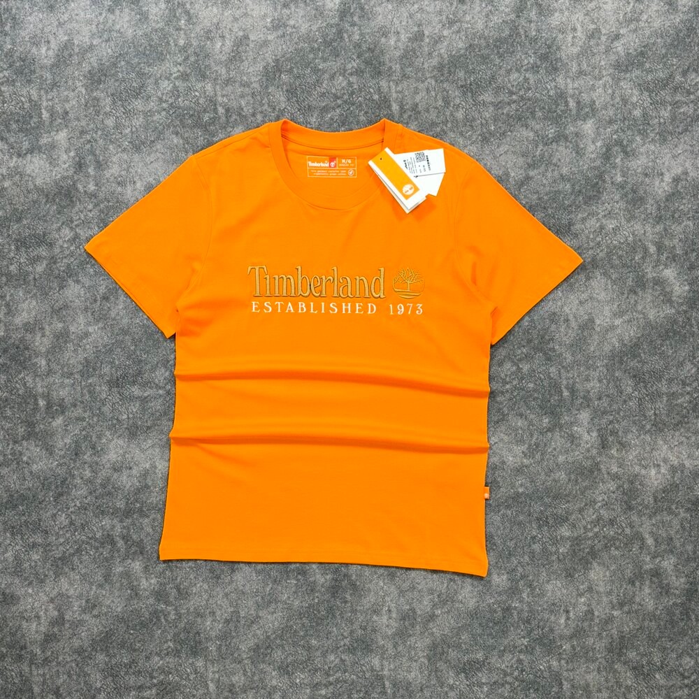 Timberland Nakış Logo T-Shirt/Turuncu image