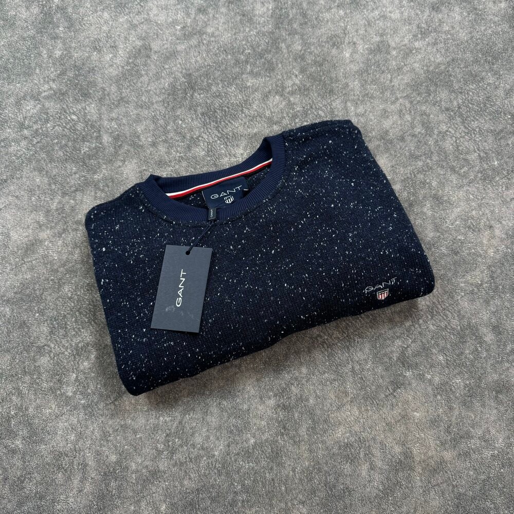G.premium Nakış Logo Triko Sweatshirt/Lacivert