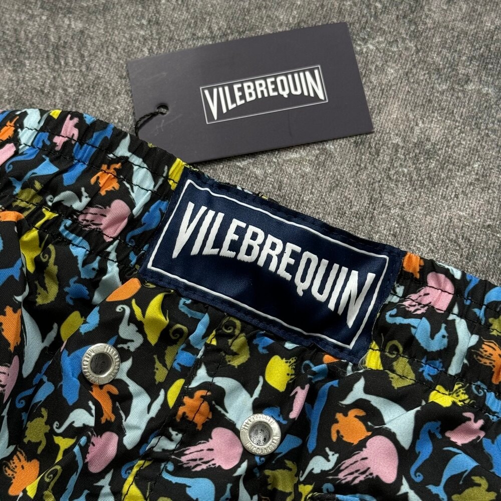 Vilebrequin Desenli Deniz Şortu/VQ13