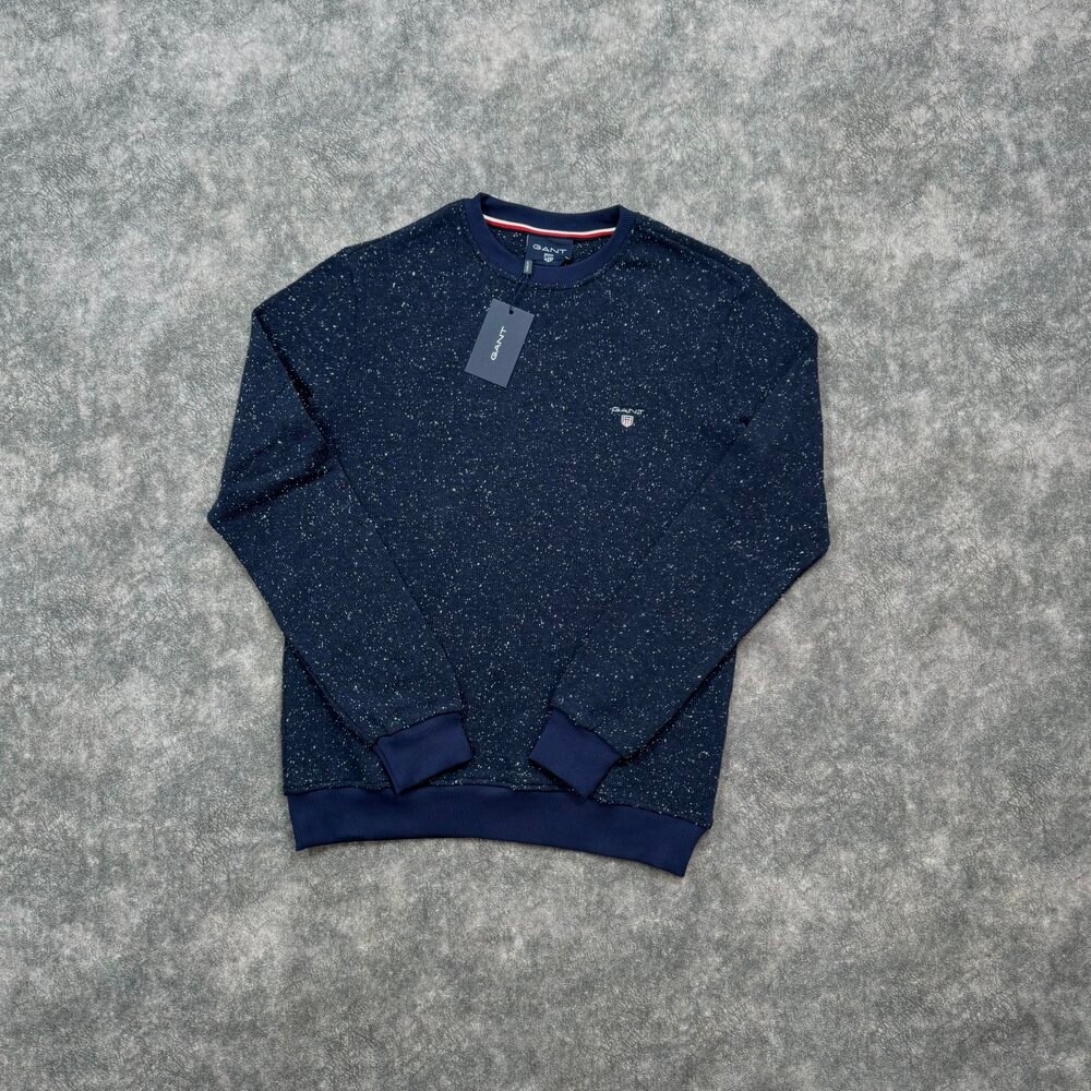 G.premium Nakış Logo Triko Sweatshirt/Lacivert image