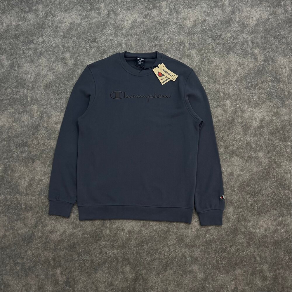 Champion Nakış Logo Sweatshirt/Antrasit image