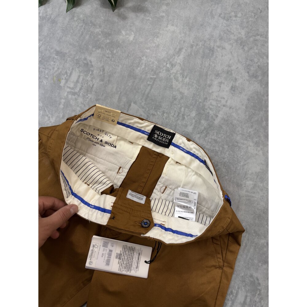 Scotch & Soda Orj Gabardin Pantolon/Taba