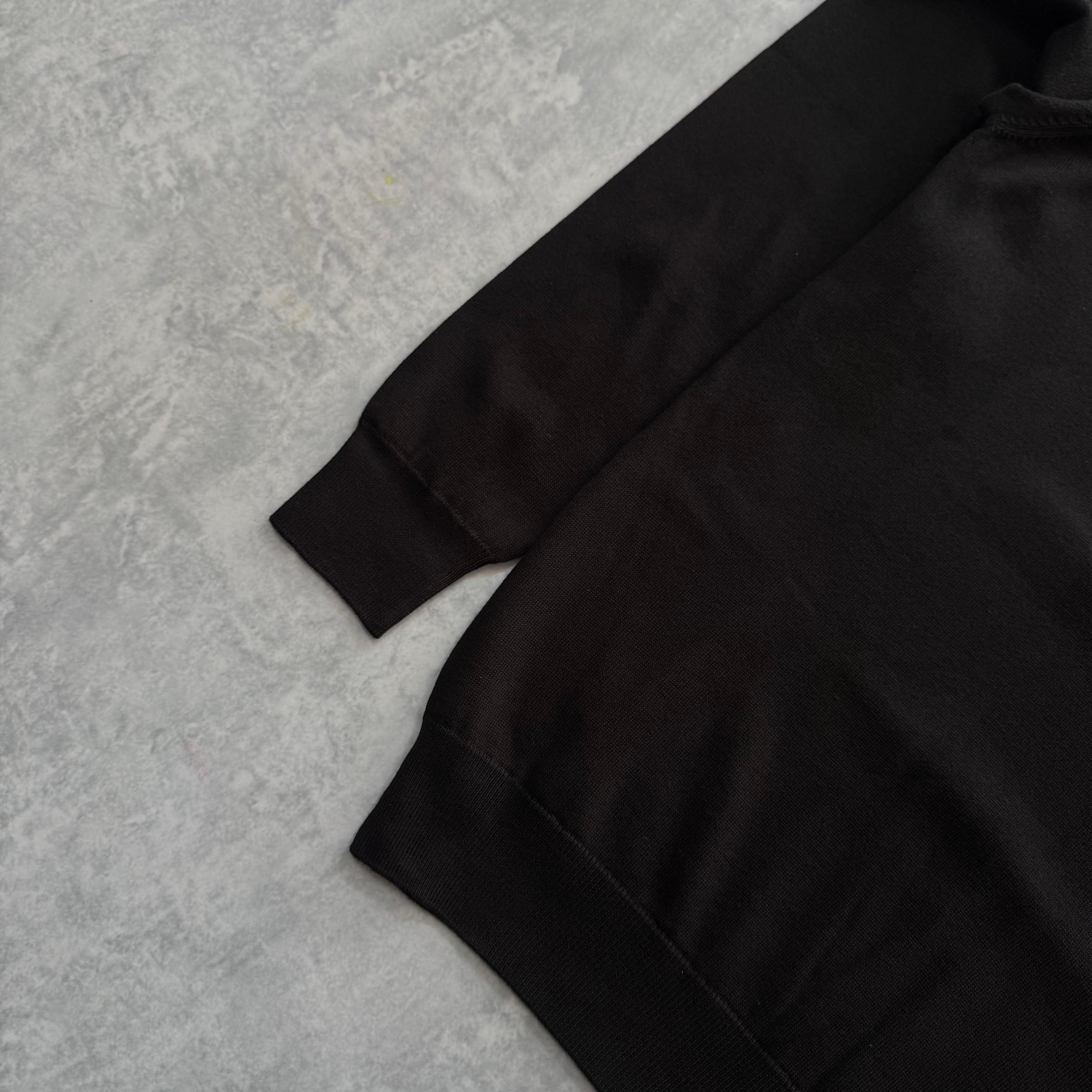 Half Zip Triko Sweatshirt 