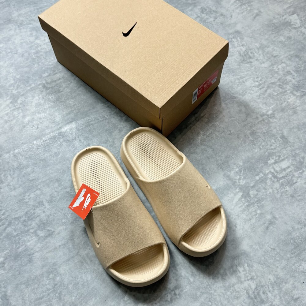 Nike Calm Slide Terlik/Bej image