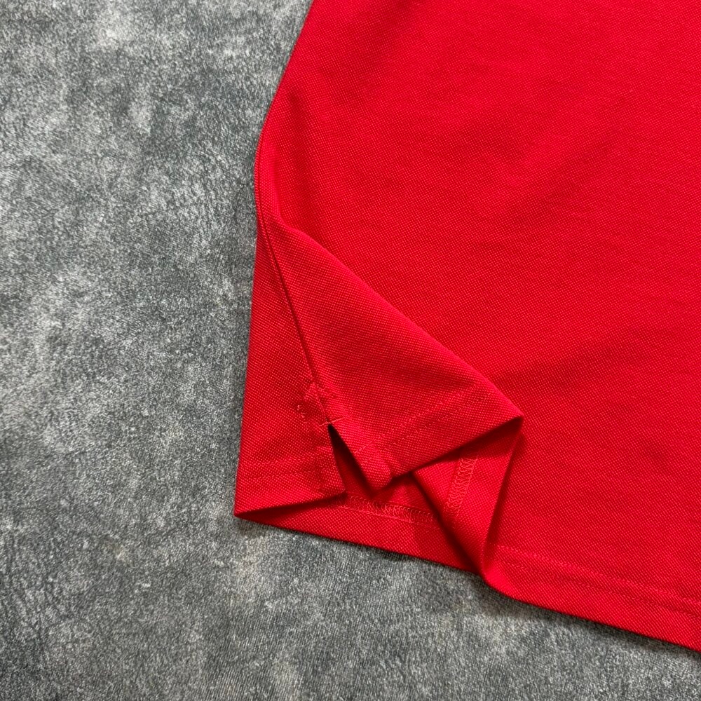 Vilebrequin Nakış Logo Polo Yaka/Kırmızı