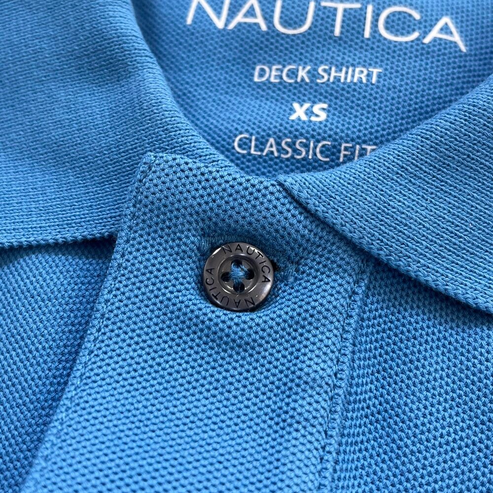 Orijinal Nautica Premium Polo Yaka/Mavi