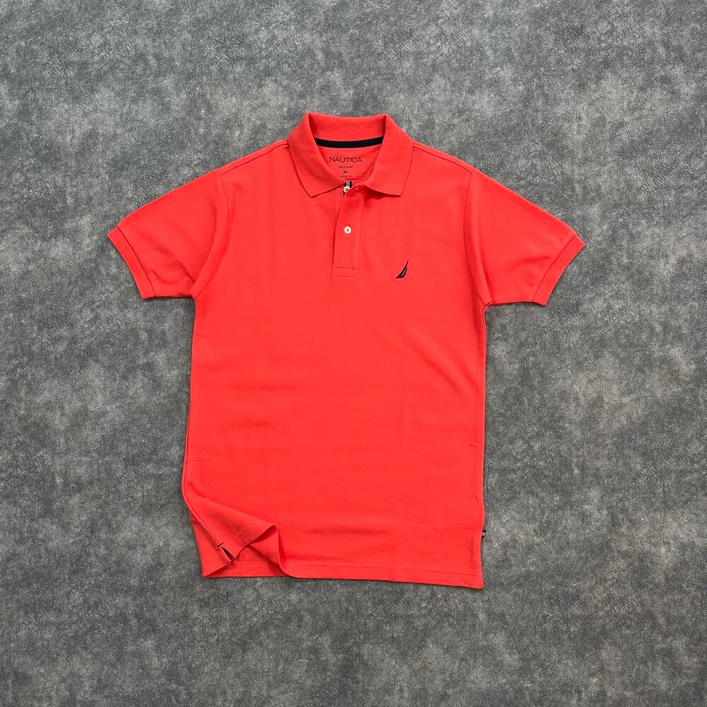 Orijinal Nautica Premium Polo Yaka/Turuncu image