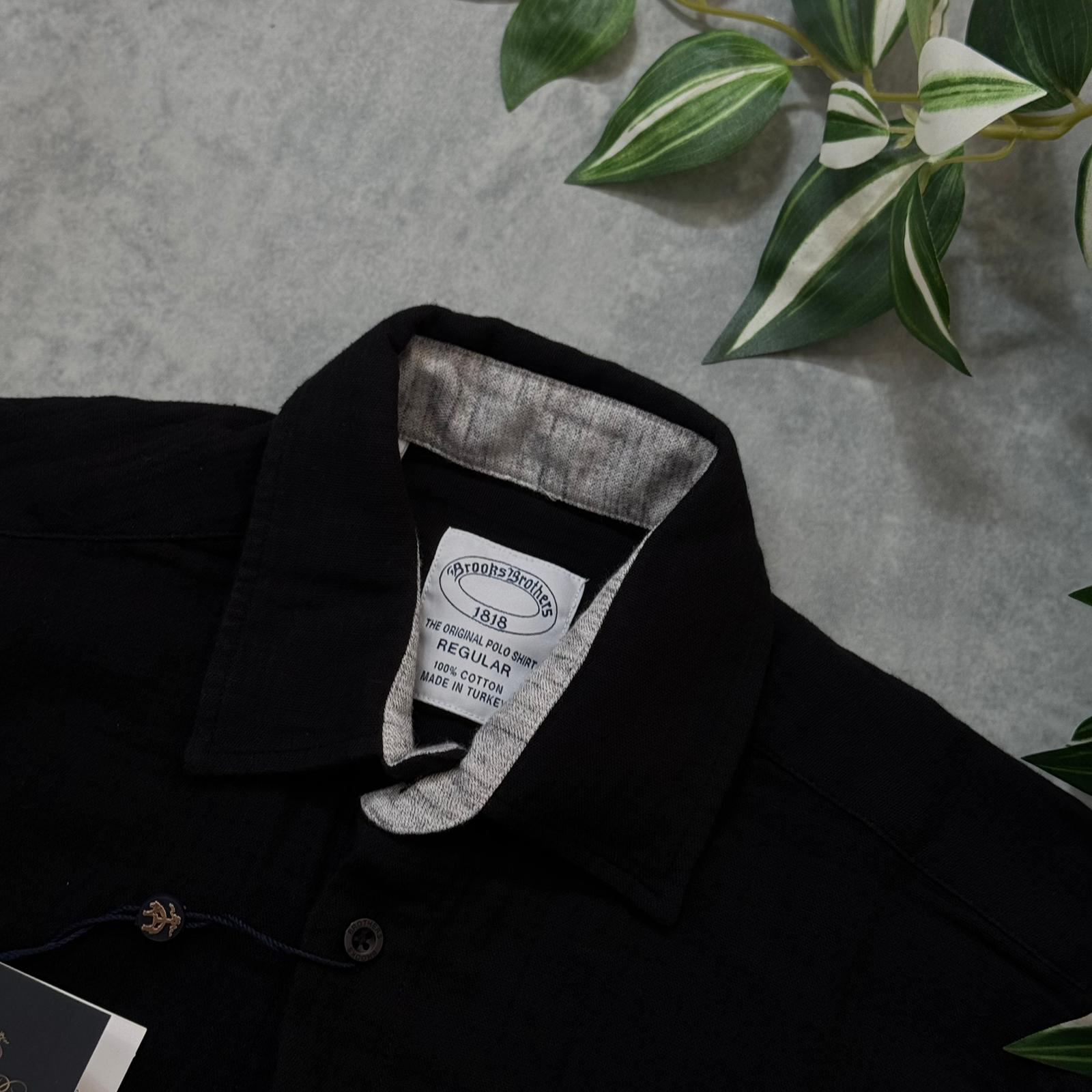  Brooks Brothers Nakış Logo Müslin Gömlek