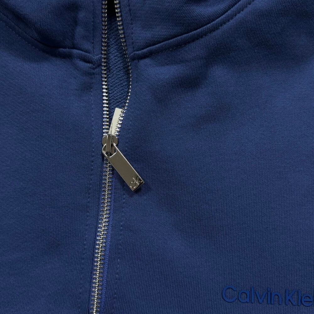 Ck Half Zip Sweatshirt | Lacivert