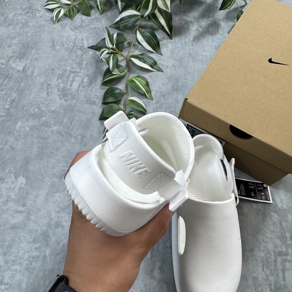 Nike Yeni Sezon Calm Slide Terlik/Beyaz